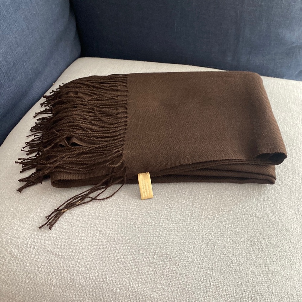 Nordstrom cashmere Brown scarf